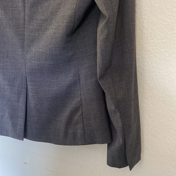 Express Wool Blazer Jacket Charcoal Women’s Size 4 - Picture 12 of 15